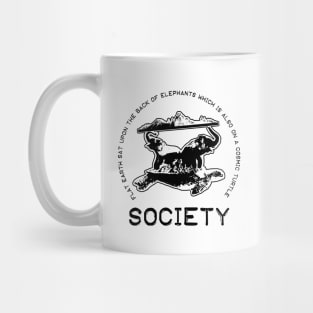 Flat Earth Society Mug